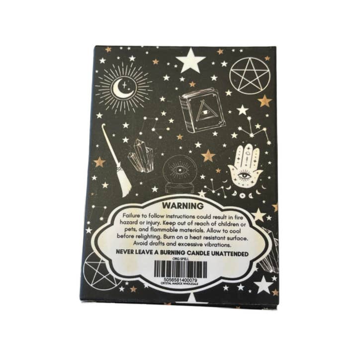 Crystal Magick Wholesale Ltd - Wholesale Votive Candle - Orange Spell Candle2