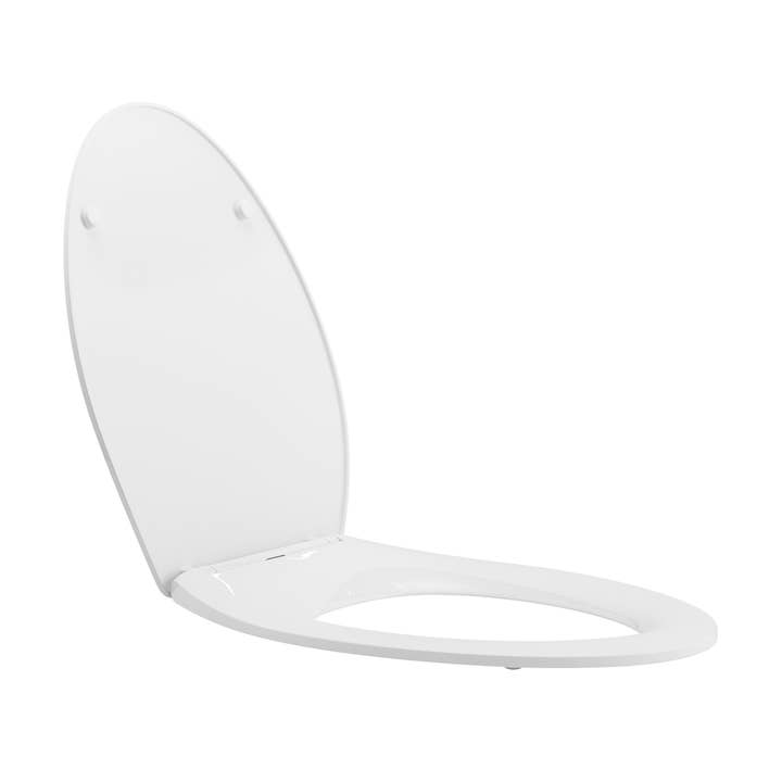 Swiss Madison - Wholesale Bathroom Accessory Set - Lumiere Elongated Quick-Release Toilet Seat with Night Light