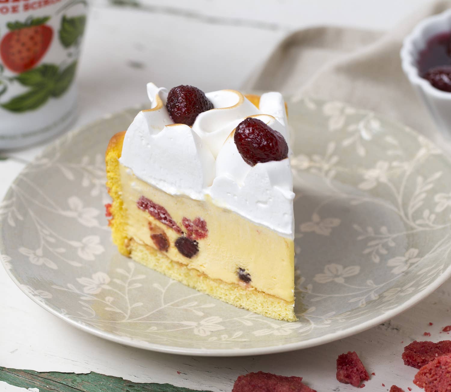 Gourmet Food Solutions, Inc. - Wholesale Jam/Jelly - Wild Italian Strawberries in Syrup - Fabbri 230g glass jar4