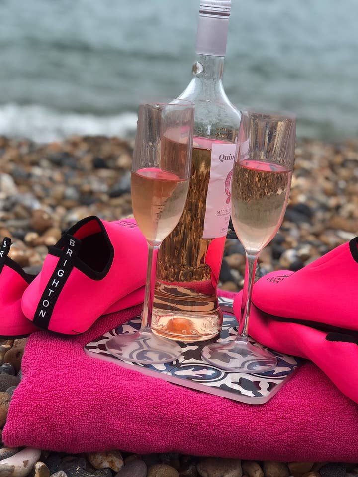 Brighton Water Shoes – wholesale Water shoes – Women's – Palace Pier Pink Water Shoes22