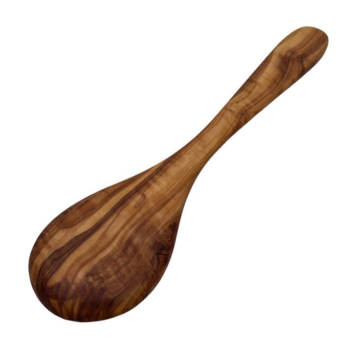 medina mood - Wholesale Kitchen Spoon - Flat and wide cooking spoon made of olive wood4