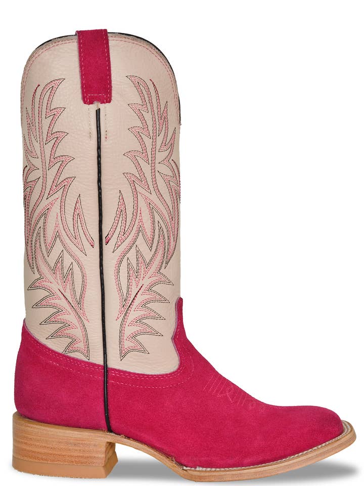 Rosa SHANE Rosa Mocka Koskinn Dam Cowboy Boots för wholesale på Faire