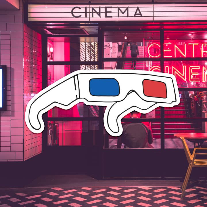 DesignwithMurial - Wholesale Sticker - 3D Glasses Sticker