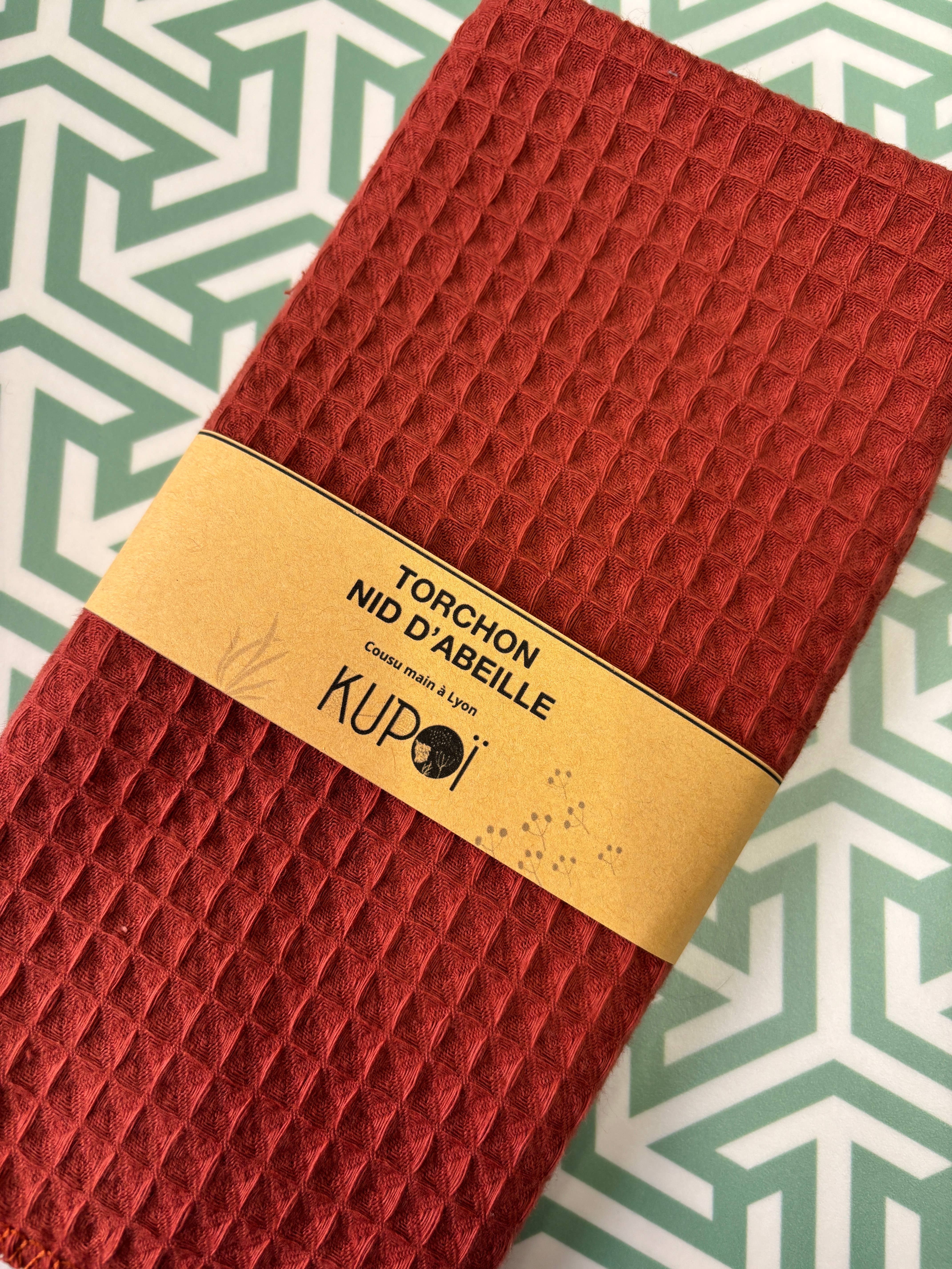 Kupoï - Wholesale Dishcloth - HONEYCOMB TEA TOWEL2