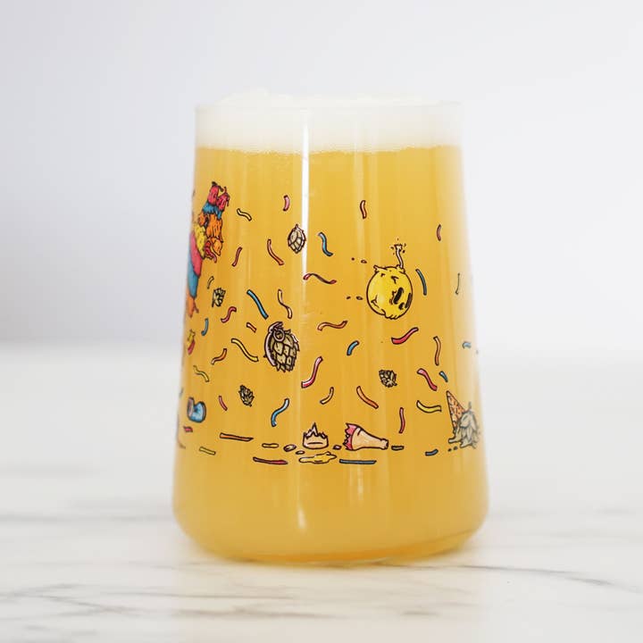 The Craft Diaries - Wholesale Beer Glass/Mug - PIÑATA glass - 430ml Oslo Craft Beer Glass