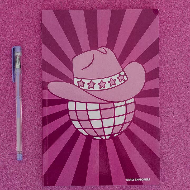 Sunshine & Agape - Wholesale Journal/Diary - Disco Cowgirl Family Gratitude Journal Line-Full Collection 5