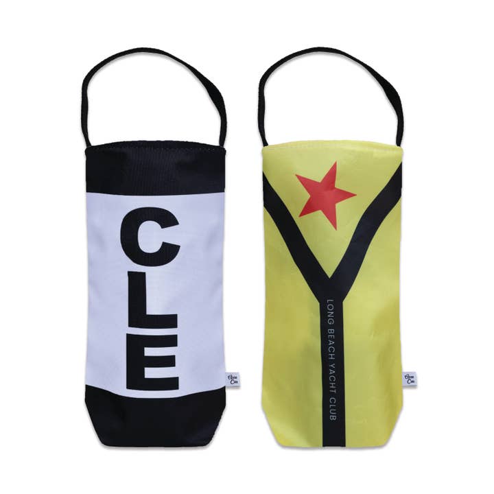 Skræddersyet vinpose i lærred - Personliggjort, Branded for engroshandel hos Anne Cate