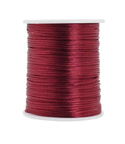 Mandala Crafts - Wholesale Craft Supplies - Mandala Crafts Satin Rattail Cord String from Nylon for Chinese Knot, Macramé, Trim, Jewelry Making9