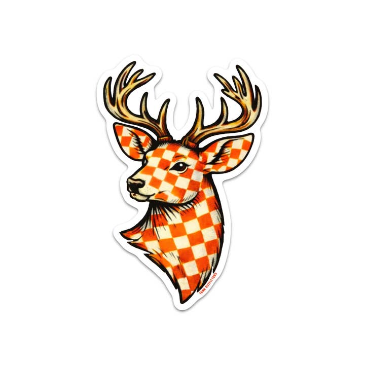 Native Tennessee Whitetail Sticker for wholesale by Tennessee Outfitters