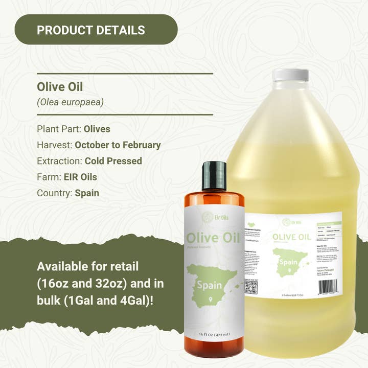 Nature Packaged - Wholesale Bath/Body Oil - Olive Carrier Oil - 100% Pure - Farm-Direct Sourcing6