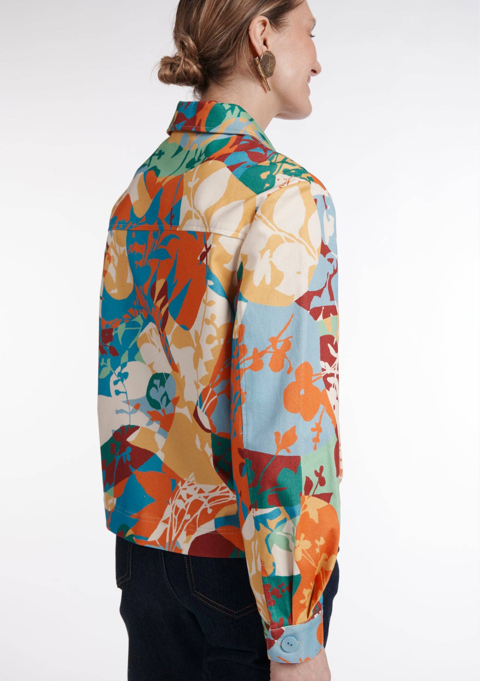 MADE IN SENS - Wholesale Jacket - Women's - VANIER HAWAI ORANGE JACKET3