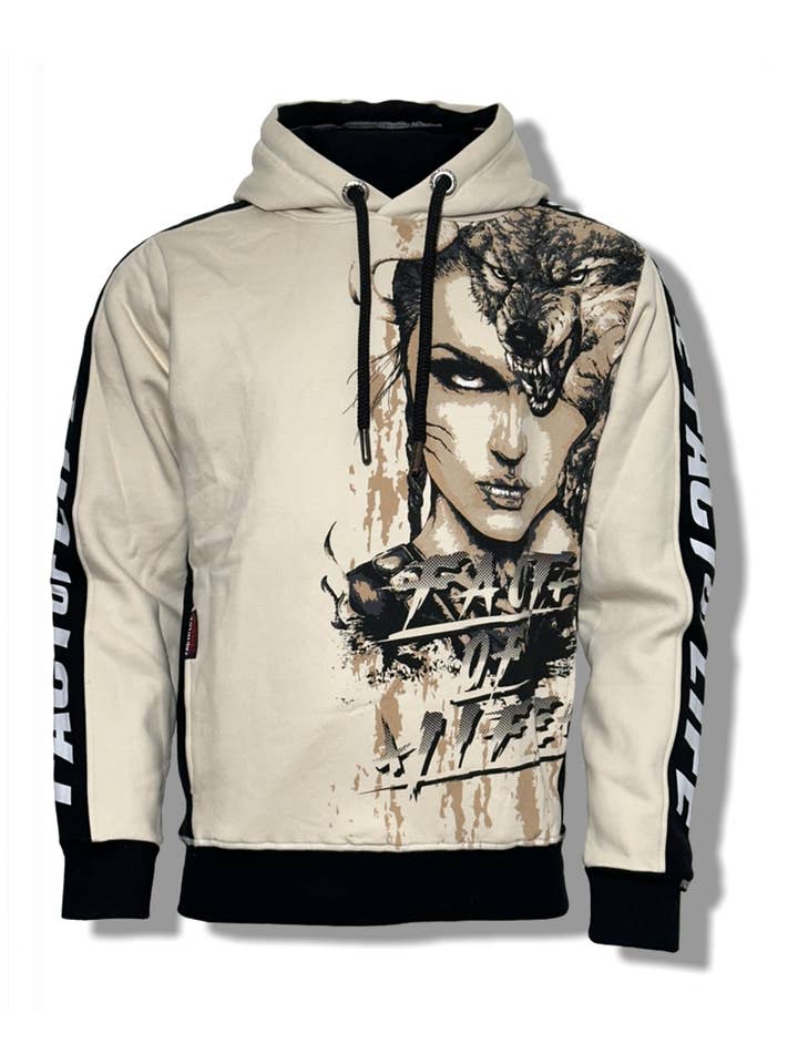 Fact of Life - Wholesale Hoodie - Men's - Fact of Life Hoodie SH-14 “Wolf Blood” sand dollar1
