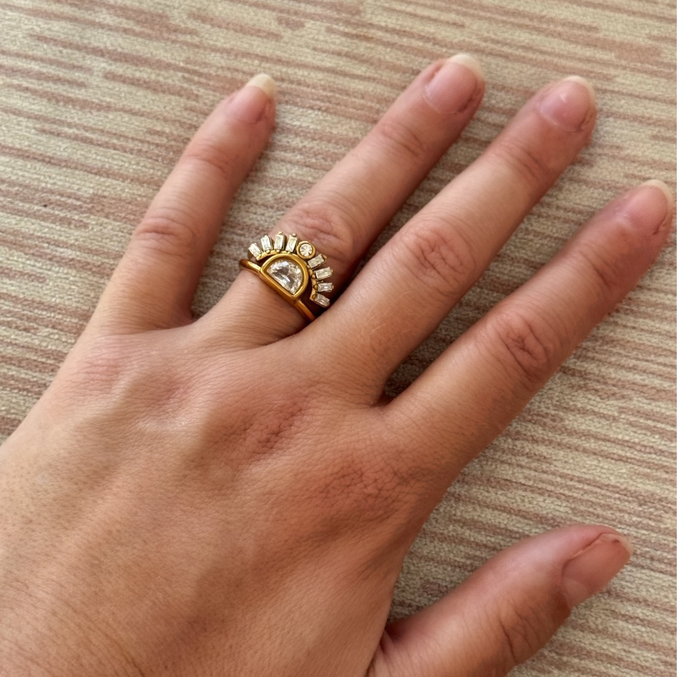 Sun Soul Australia - Wholesale Multi-Stone Ring - Lottie Ring1