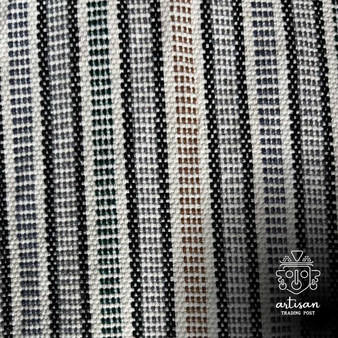 Artisan Trading Post - Vendita all'ingrosso Amaca - Sedia Amaca Kangaroo naturale a righe tono terra2