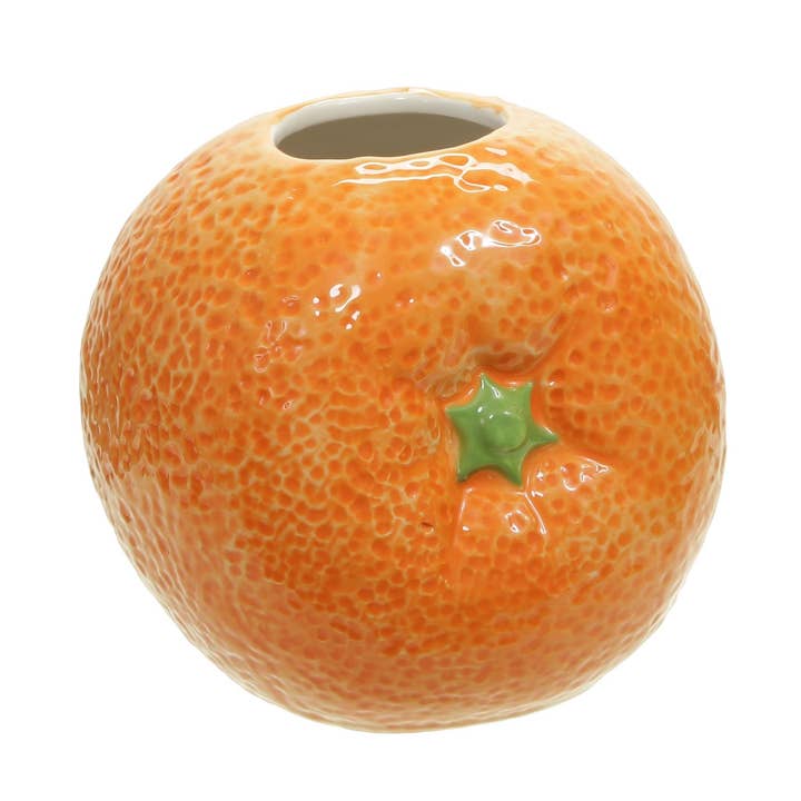 Orange vase small for wholesale by DRYdecorations