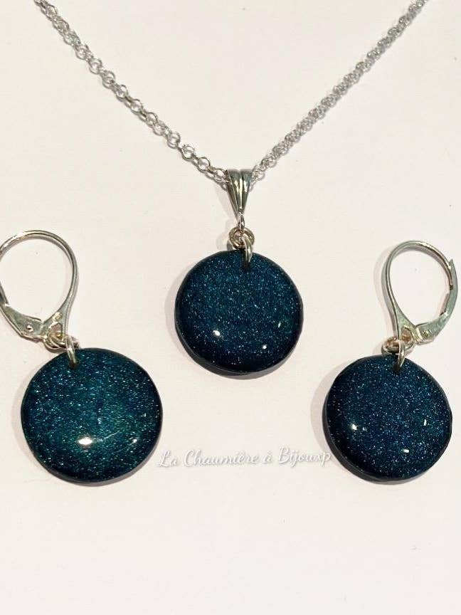 Set - Enchanted Blue voor wholesale door La Chaumière à Bijoux