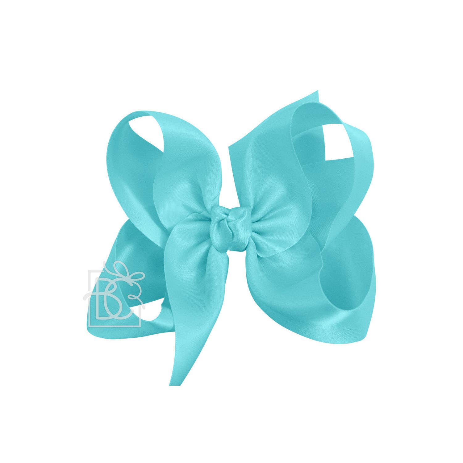 Beyond Creations, LLC - Wholesale Hair Bow - Kids - SATIN BOW ON CLIP64