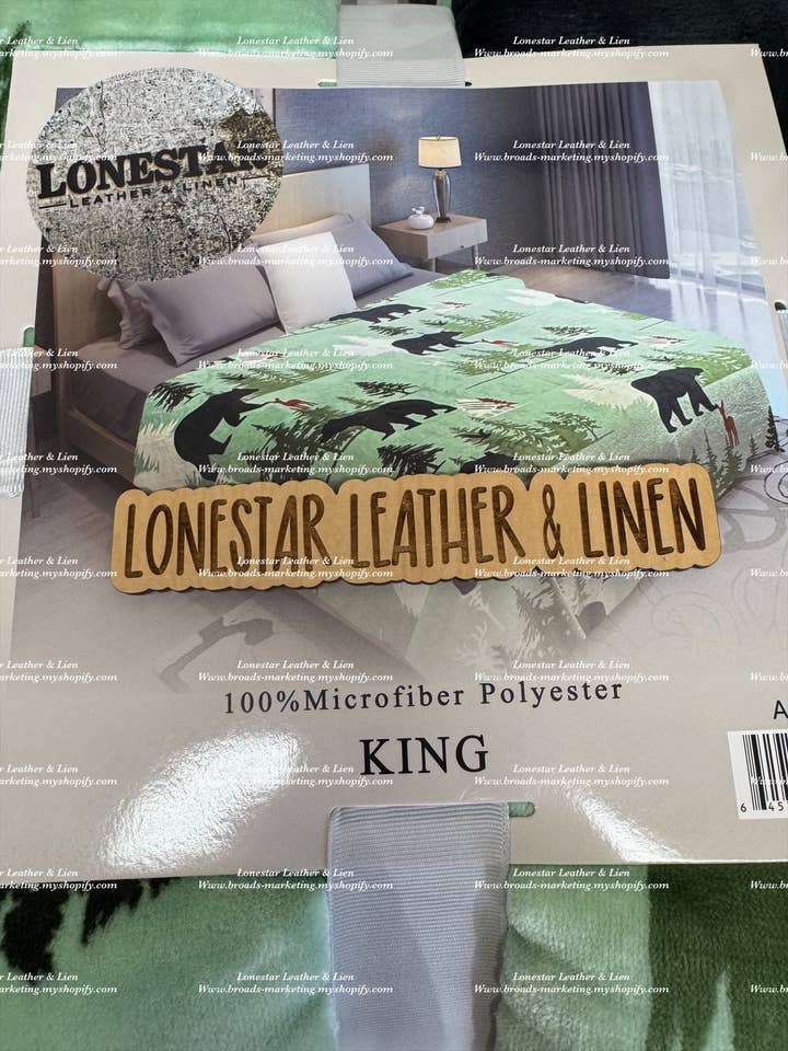 Coperta Super Morbida Mark Green Bear A44 per la vendita all'ingrosso da parte di Broads Market