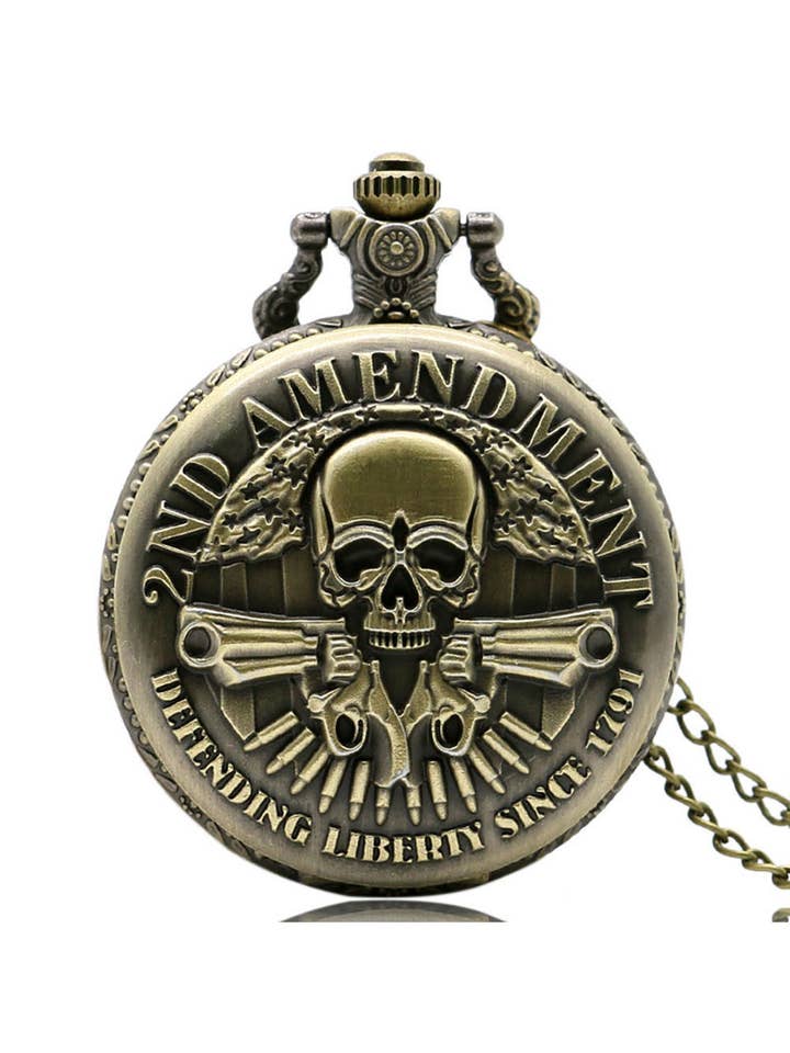 Montre de Poche en Alliage de Crâne N5167 pour la vente par Ole