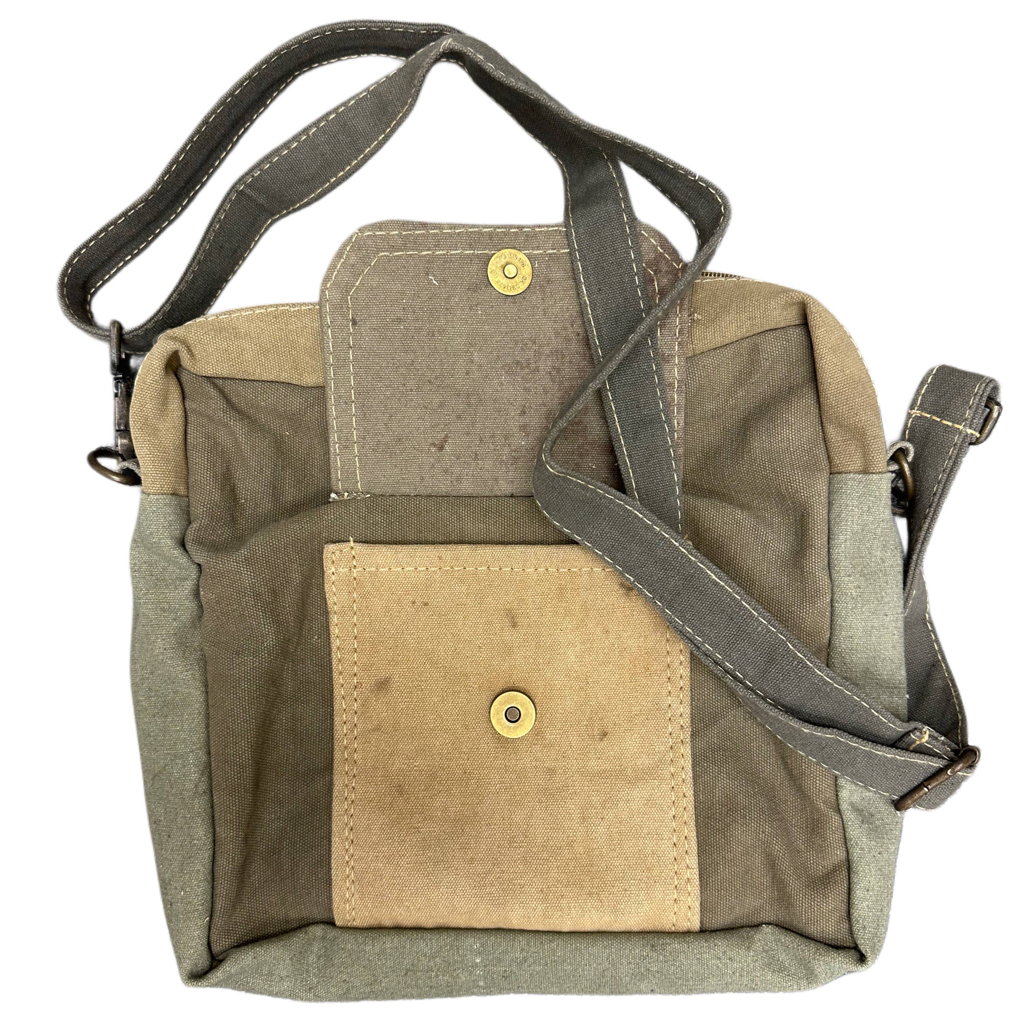 Vintage Addiction - Venta al por mayor Bandolera - Mujer - Carpa de campaña militar reciclada1