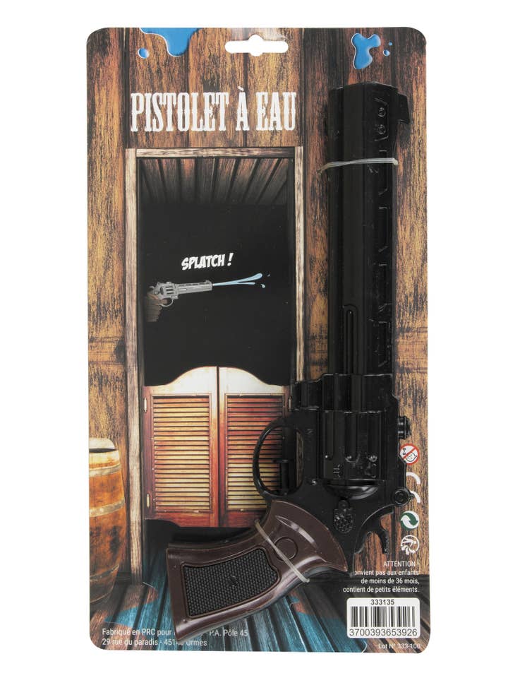 Party Pro - Wholesale Costume - Unisex - COWBOY 28cm WATER GUN1