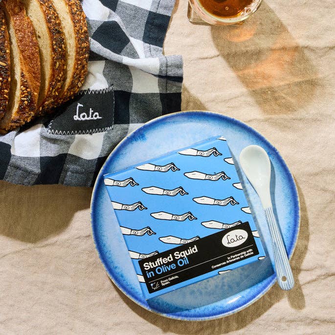 Lata - Wholesale Tinned Fish - Lata Stuffed Squid in Olive Oil1