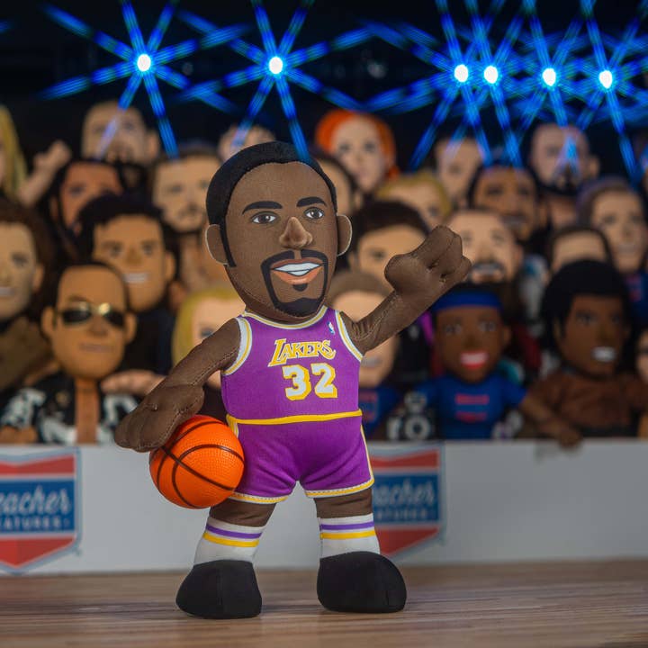 Uncanny Brands - Wholesale Stuffed/Plush Toy - Kids & Baby - Bleacher Creatures LA Lakers Magic Johnson 10" Plush Figure