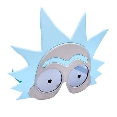 H2W dba Sun-Staches - Wholesale Sunglasses - Unisex - Officially Licensed Rick and Morty - Rick Sun Staches1