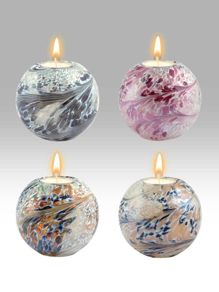 Vänskap Votiv T'Light Set H - Set om 4 för wholesale av Nobile Glassware Ltd.