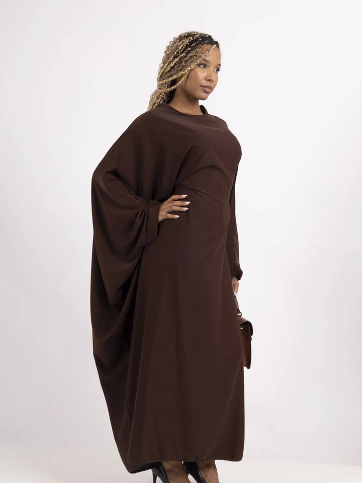 Lange abaya voor dames ref:2389pk voor wholesale door IDEAL OUTFIT