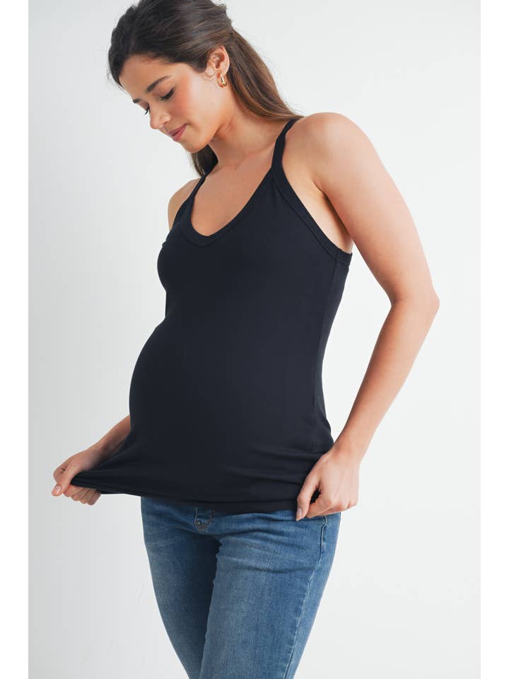 Hello Miz – wholesale Topp - Mamma – V-ringad gravidlinne med brottarrygg