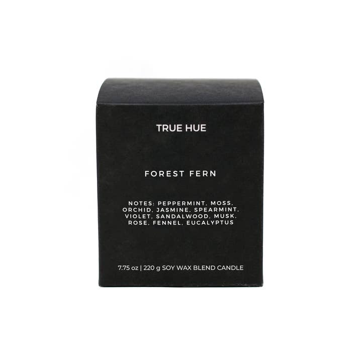 True Hue - Wholesale Jar/Filled Candle - Forest Fern Candle6
