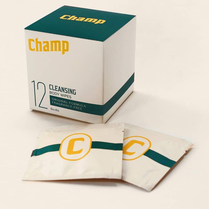 Body Cleansing Wipes for wholesale by Champ