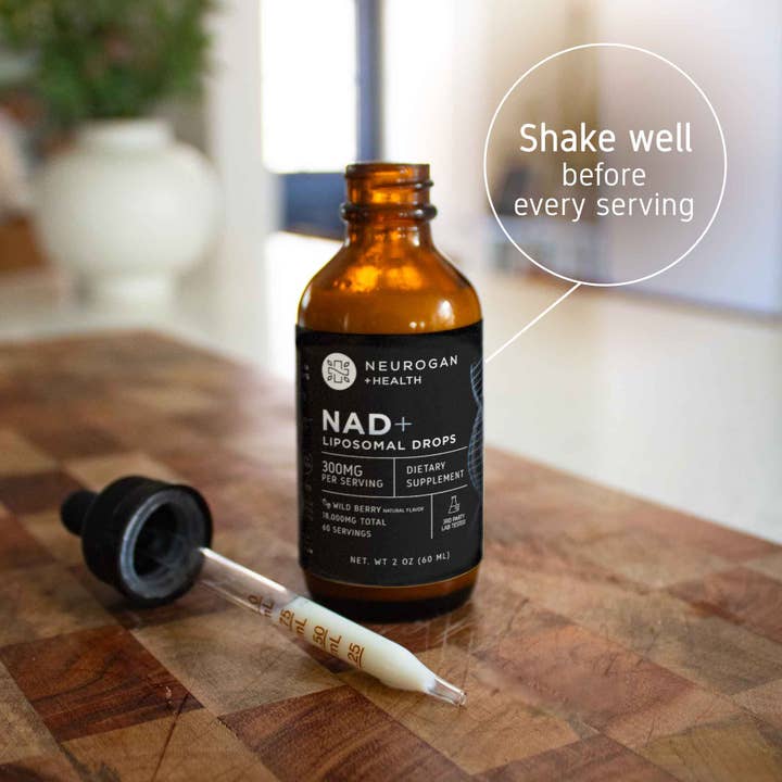 Neurogan Health - Wholesale Oral Supplement/Vitamin - Liposomal NAD+ Liquid Drops