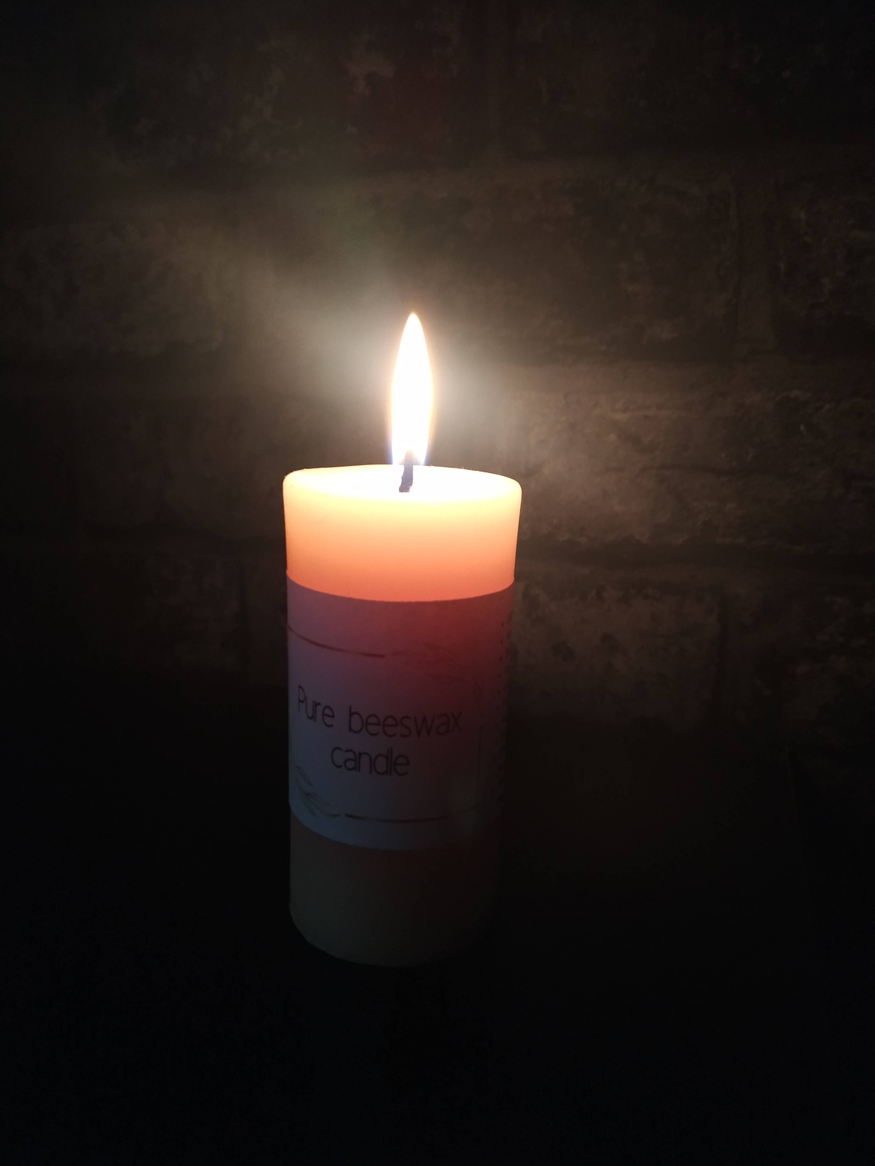 BEE Zero Waste - Vente Bougies piliers - Cire d'abeille - Bougies pilier8