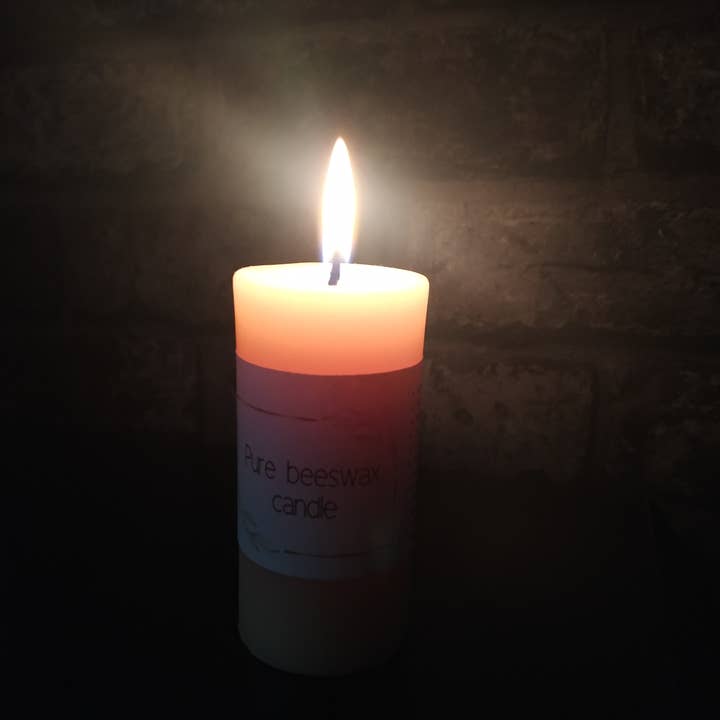 BEE Zero Waste - Vente Bougies piliers - Cire d'abeille - Bougies pilier8
