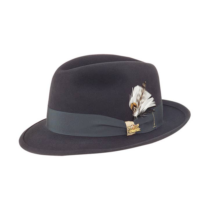 Biltmore Bontvilt Fedora - Detroit voor wholesale door Dorfman Hat Co