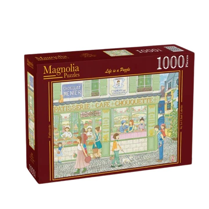 Magnolia 3480 Patisserie The Cat Colette 1000pc Jigsaw Puzzle for wholesale by The Weekend Hub