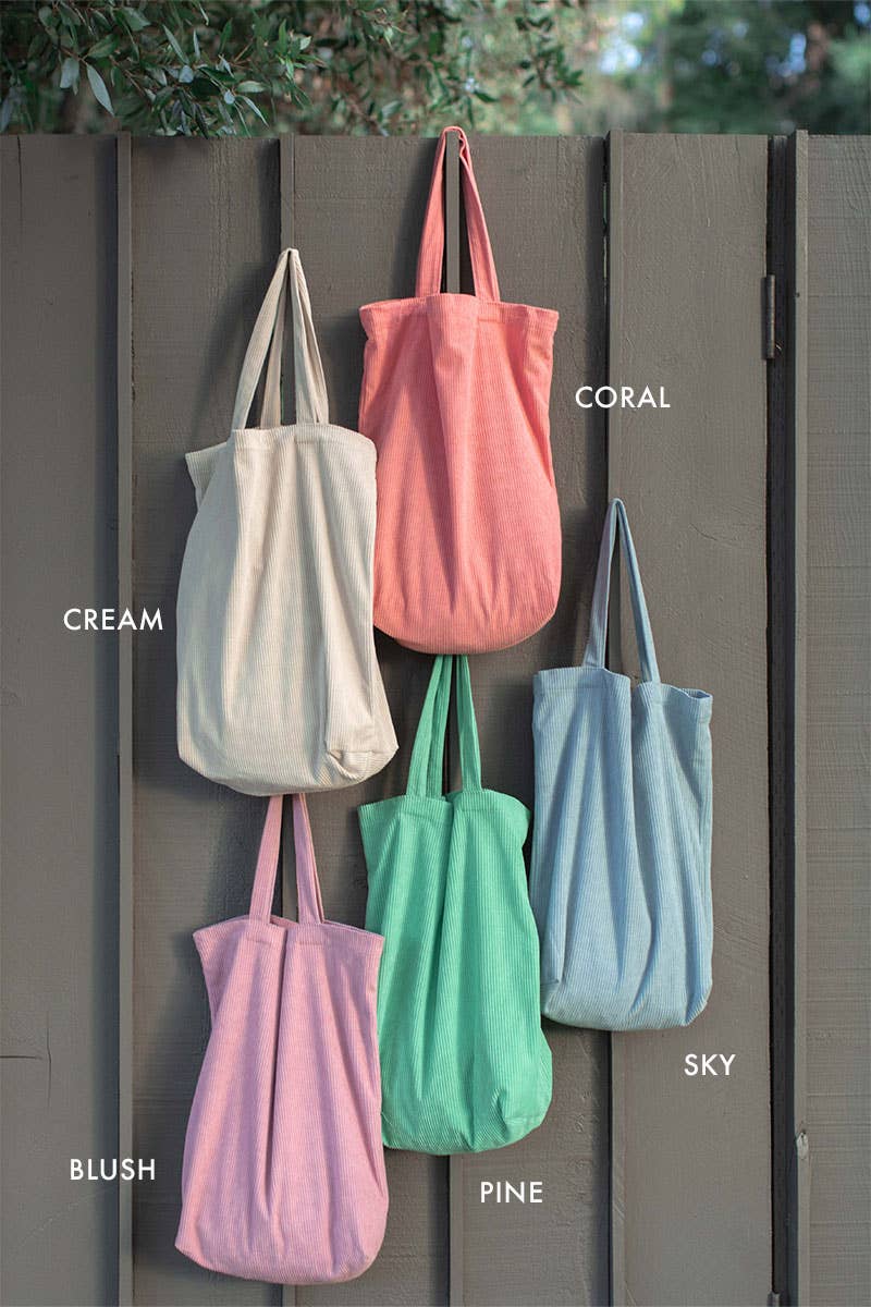 Space 46 Wholesale - Wholesale Tote Bag - Women's - Corduroy Tote Bag2