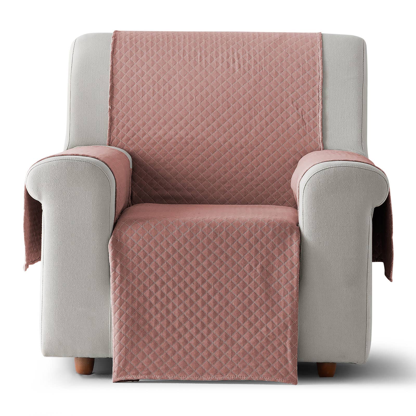 GAMUSI – Capa para cadeira/sofá por atacado – Capa de sofá lisa acolchoada algodão TRIVIAL53