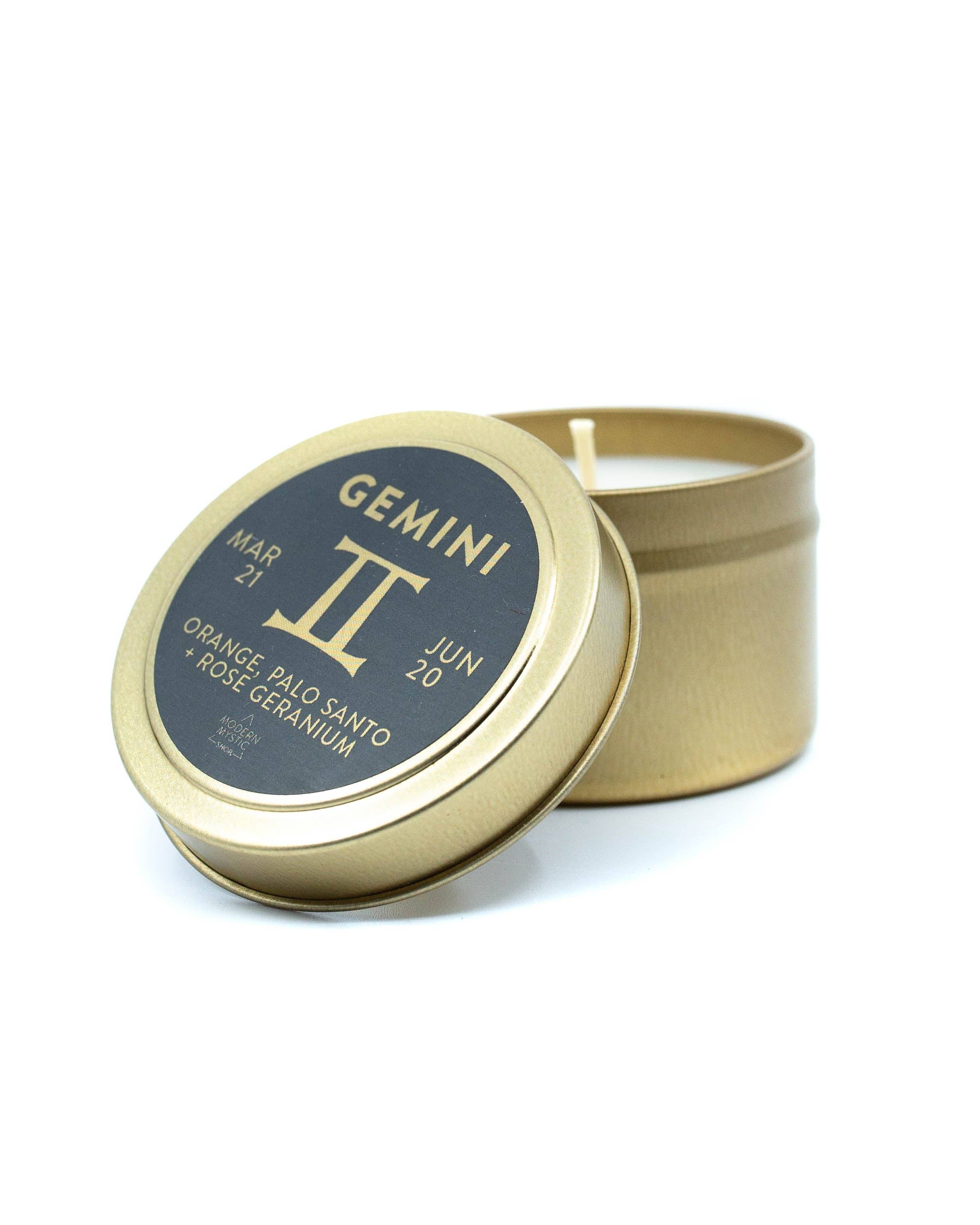 Modern Mystic Shop - Vendita all'ingrosso Candele da viaggio - Candela Gemini2