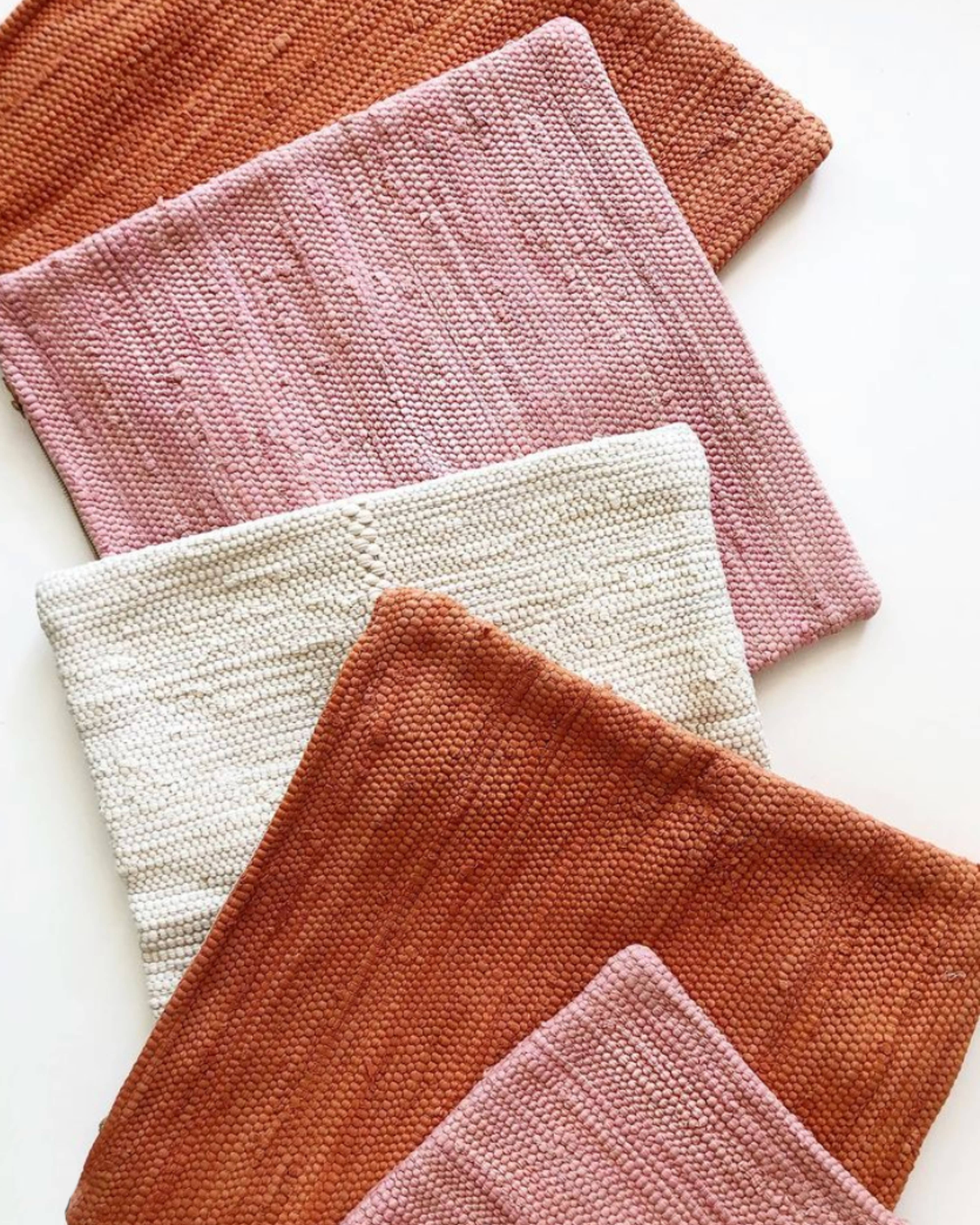 PILLOWPIA - Wholesale Throw/Decorative Pillow - chindi pillow cover in heavy cream7