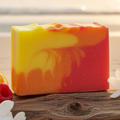 Island Volcano Soap for wholesale by Mellow Suds