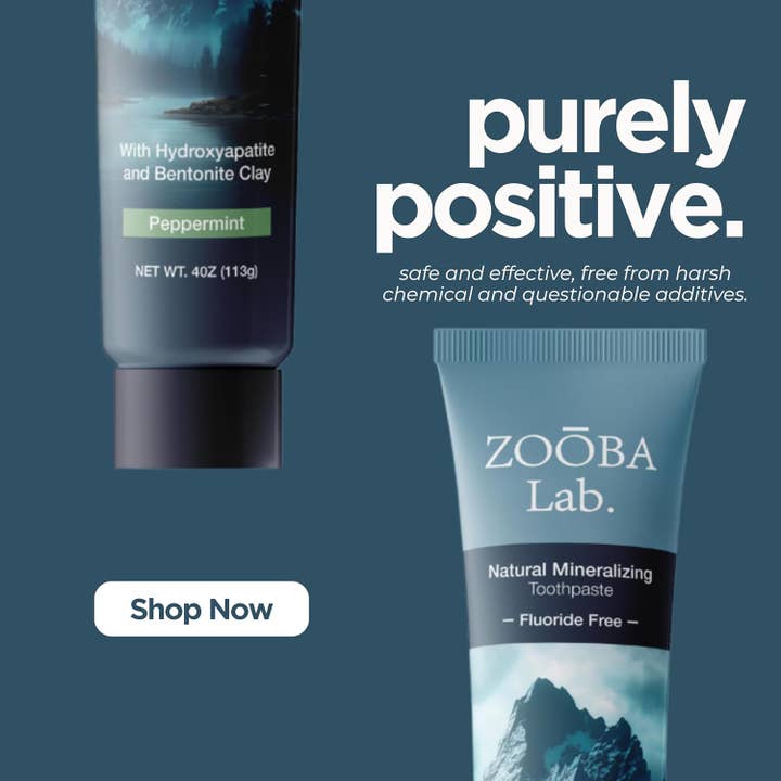ZOÅŒBA Lab. - Wholesale Toothpaste - ZOOBA Lab Natural Fluoride-Free Mineralizing Toothpaste