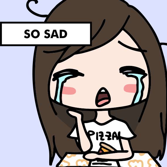 Crying Sarah Stickers for wholesale by Stickies by C&S