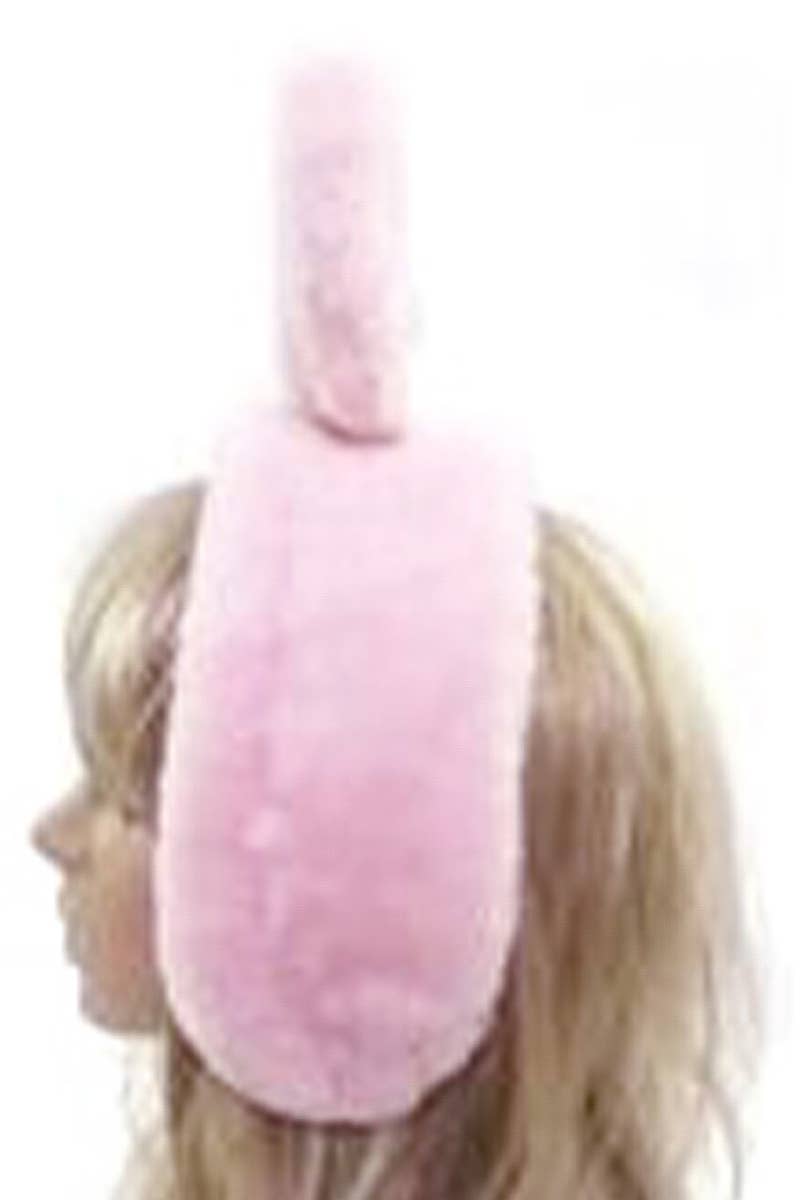 Cap Zone – wholesale Fashion headband – women's – Bunny Ear Fluffy Faux Fur Thick Ear Muff Hairband1