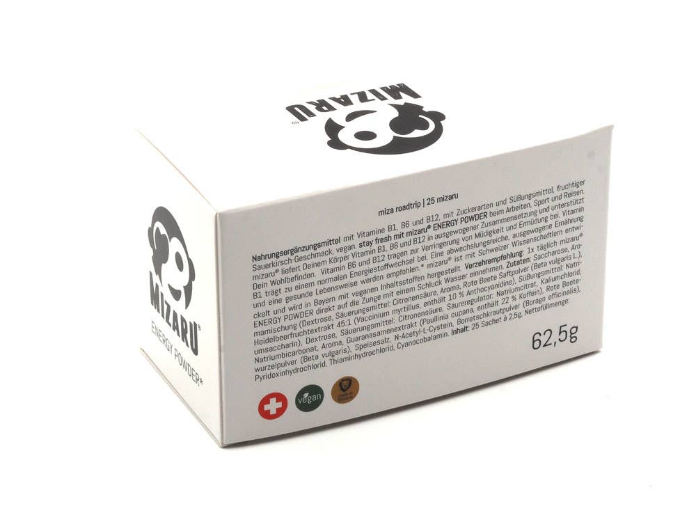 mizaru - Wholesale Powdered Health Drink - mizaru® ENERGY | Electrolytes & Vitamins | Vegan | Pack of 251