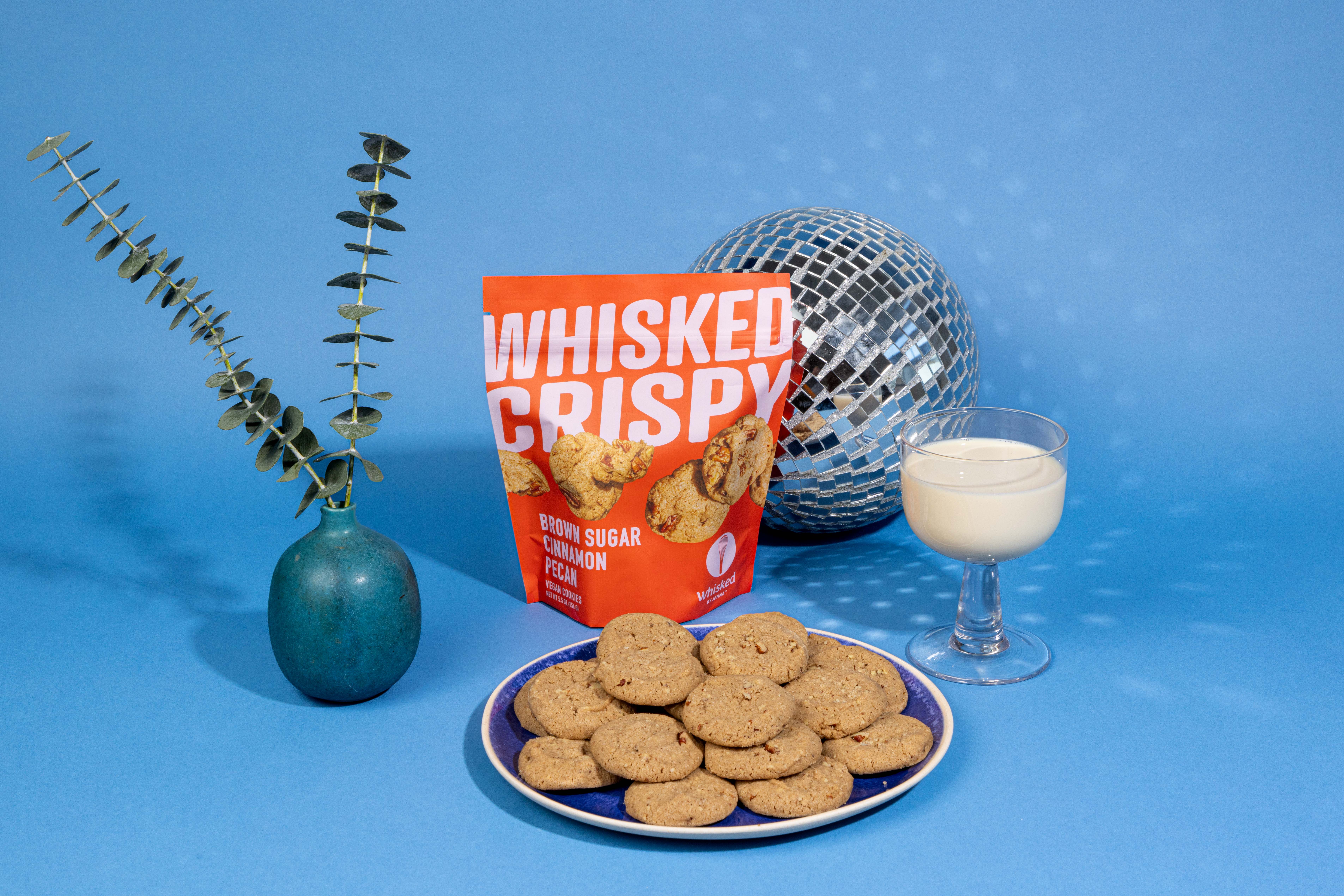 Whisked by Jenna - Wholesale Cookie - Vegan Crispy Cookies: Brown Sugar Cinnamon Pecan2