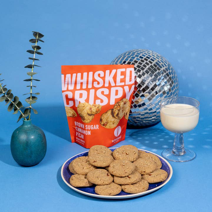 Whisked by Jenna - Wholesale Cookie - Vegan Crispy Cookies: Brown Sugar Cinnamon Pecan2
