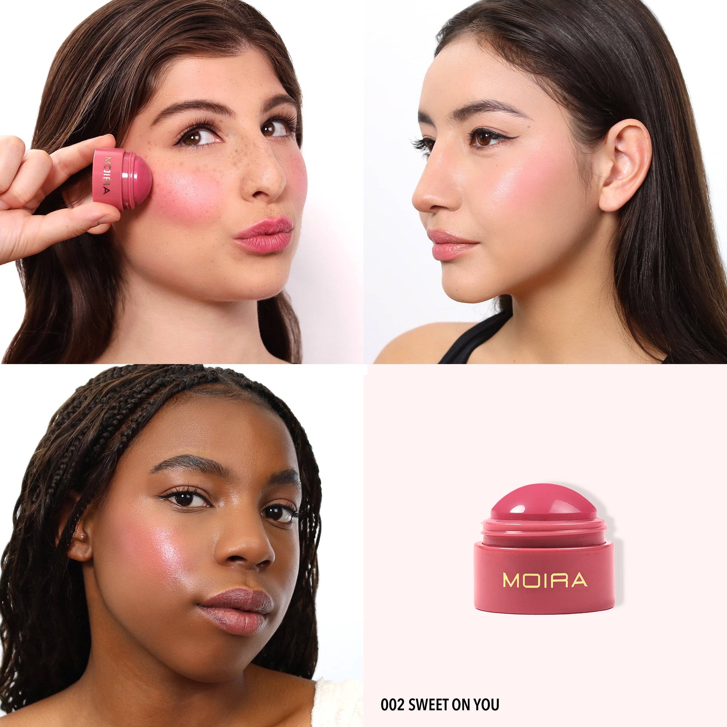 Moira Cosmetics - Wholesale Blush - Soft Blush Balm (002, Sweet on you)1
